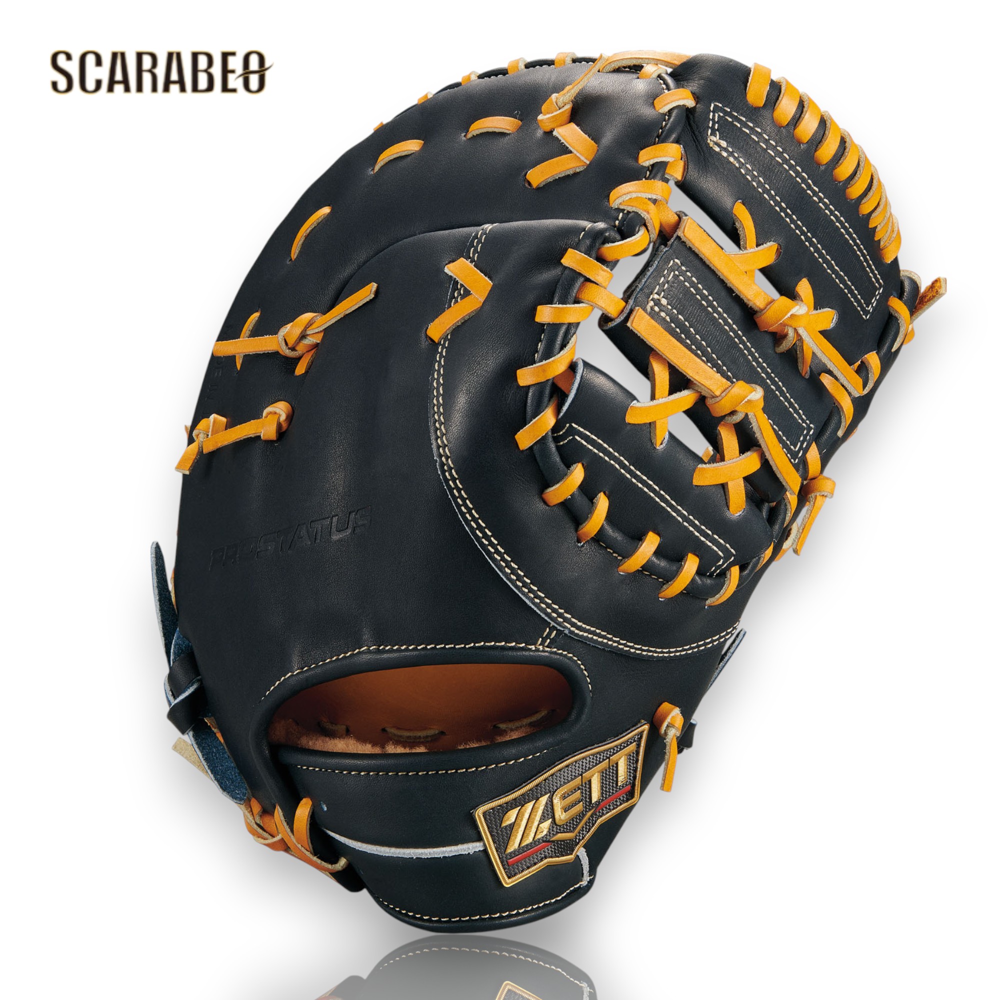 ポ*ポ様 【新品未使用】ZETT 硬式用ファーストミット一塁手用黒ブラック ポ*ポ様 【新品未使用】ZETT 硬式用ファーストミット一塁手用黒