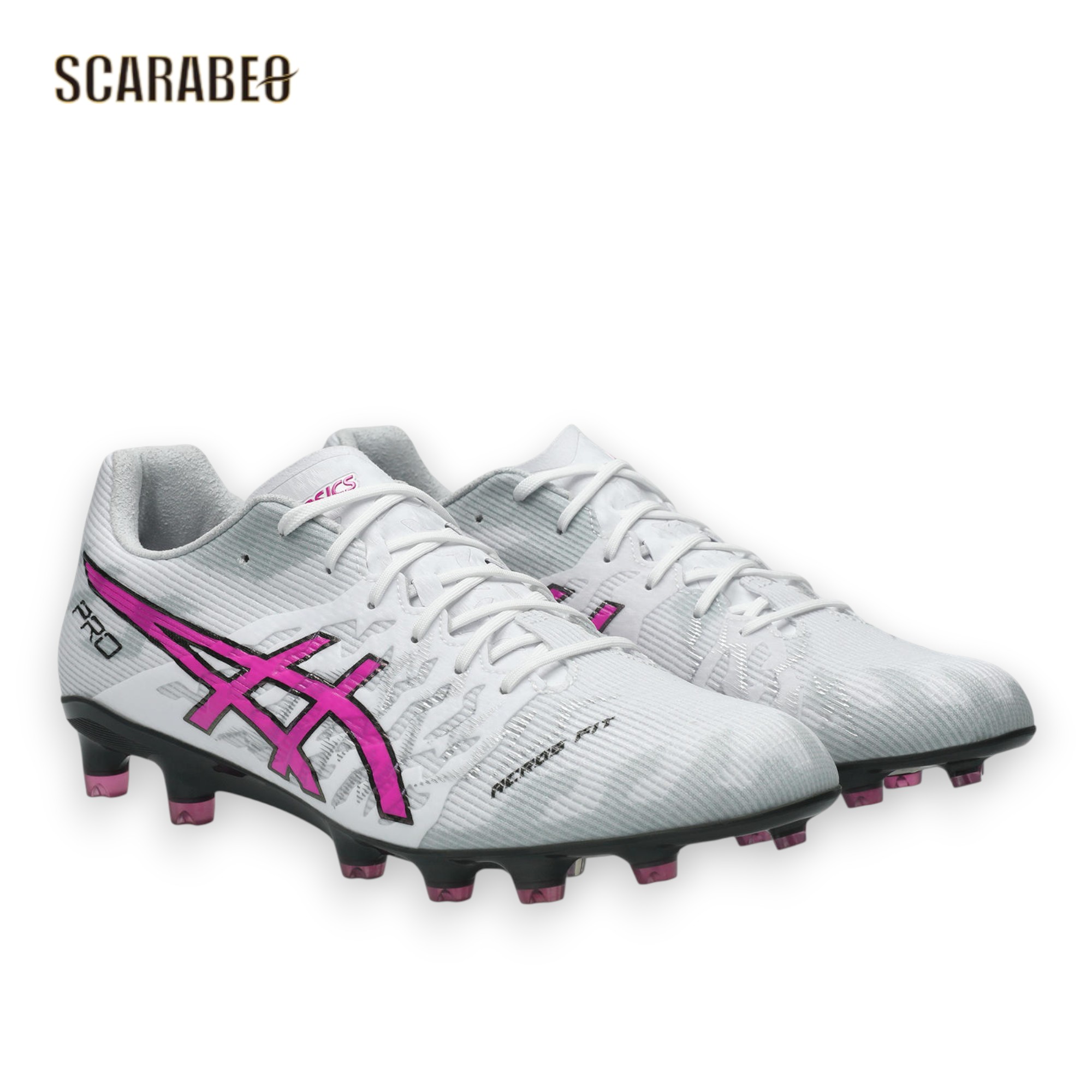 asics アシックス DS LIGHT ACROS PRO 3 1101A071 106 WHITE DIGITAL SAKURA 蹴球スパイク 土 人工芝 生まれながら芝相応う 1101a071-106 シューズ・スパイク-メンズシューズ-サッカー