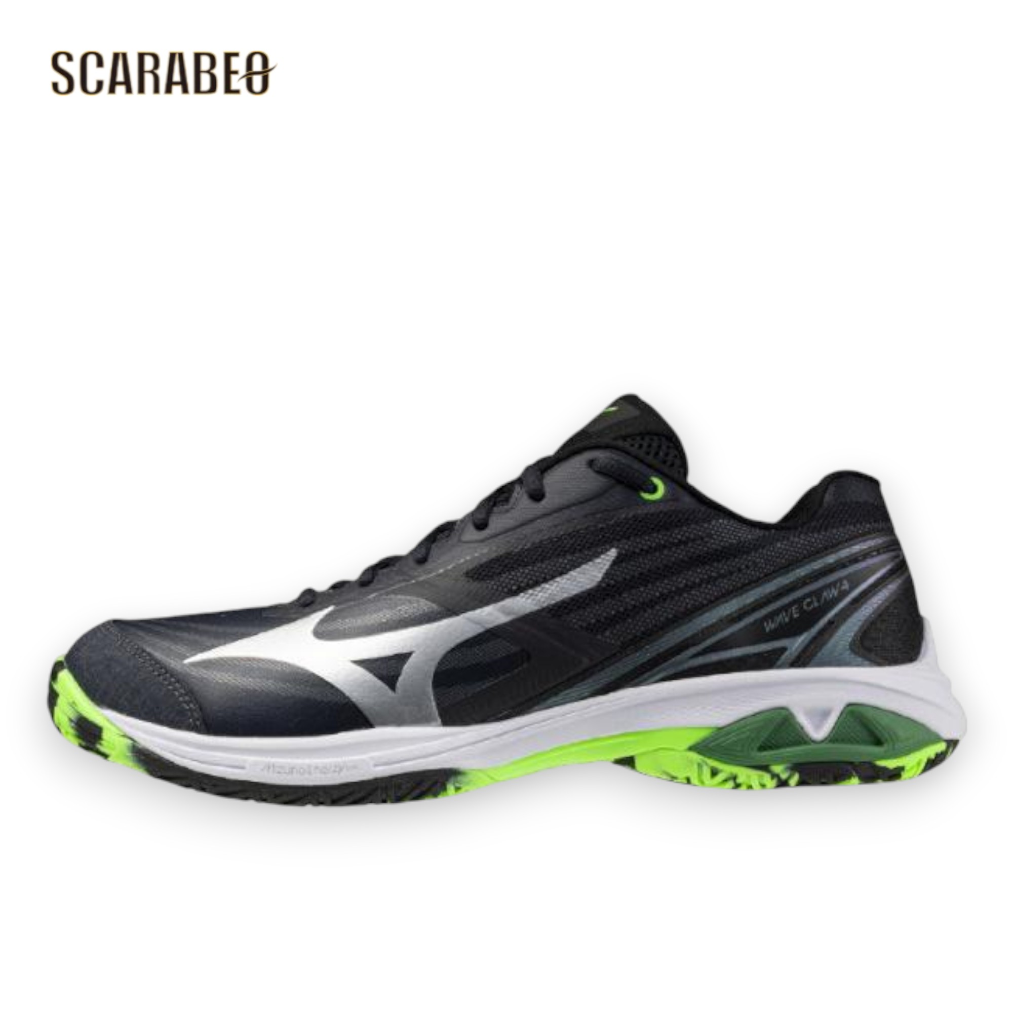 ミズノ ウエーブクロー 4 ワイド MIZUNO WAVE CLAW 4 WIDE 71GA264403 バドミントンシューズ 4E 幅広 軽量 メンズ レディース 71ga264403|スポーツショップSCARABEO
