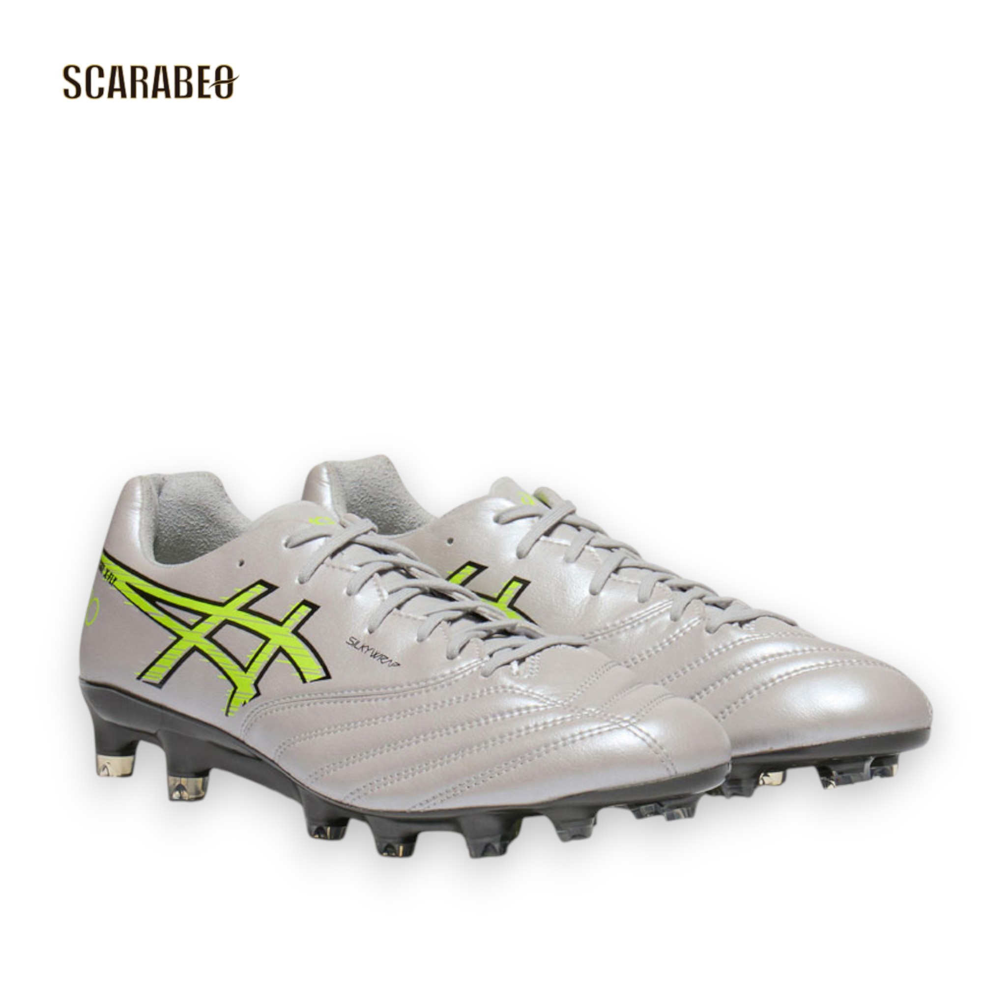 アシックス asics DS LIGHT X-FLY PRO 3 サッカースパイク クラウドグレー セーフティイエローディーエスライト エクスフライ プロ 1101a085-020｜スポーツショップSCARABEO 13,321円