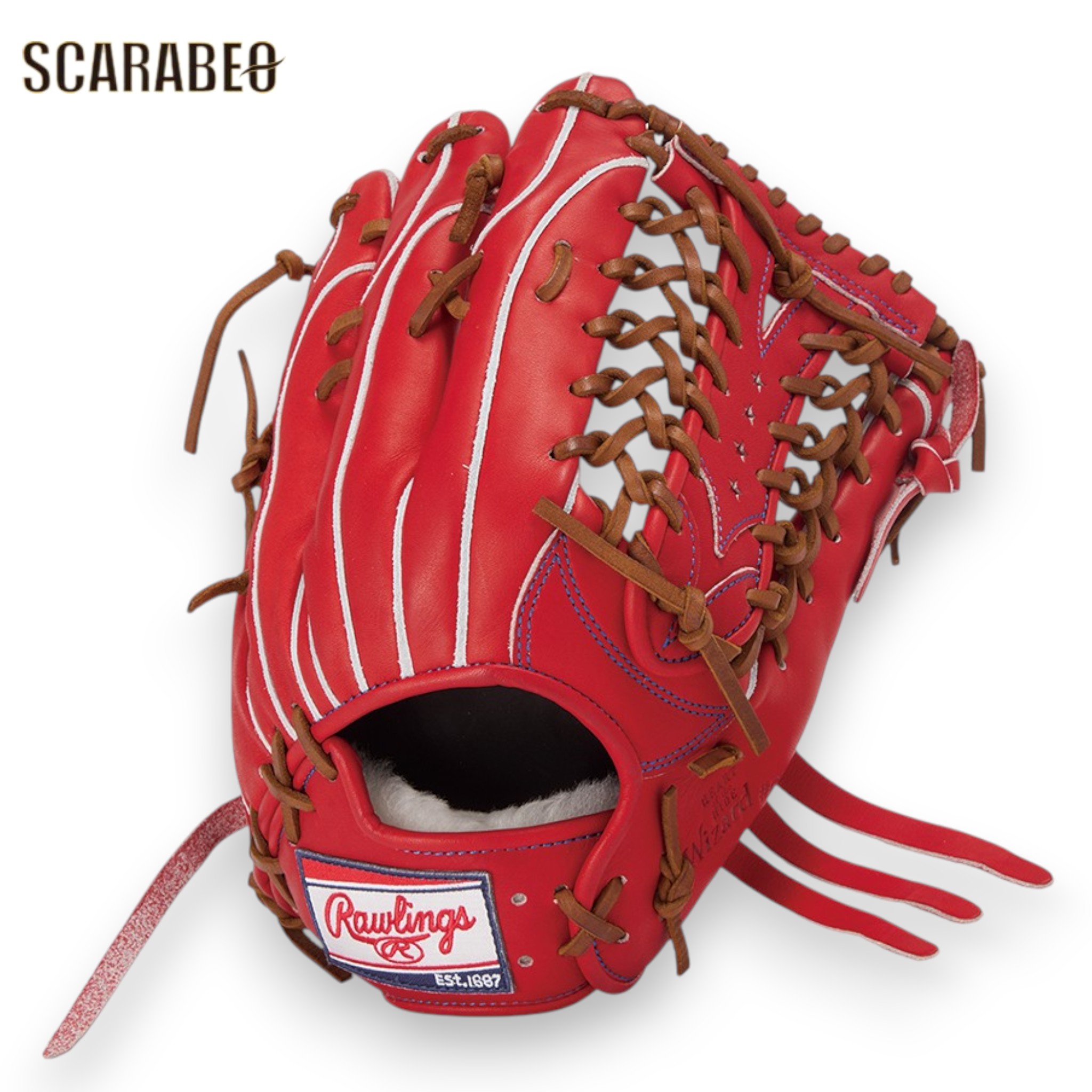ローリングス 軟式 地球儀 HOH PRO EXCEL Wizard #02 外野手手用 12.5in TWISTBACK 子指2本入れ相応う 逆とじ Rawlings gr6hw2b88瓱-ror