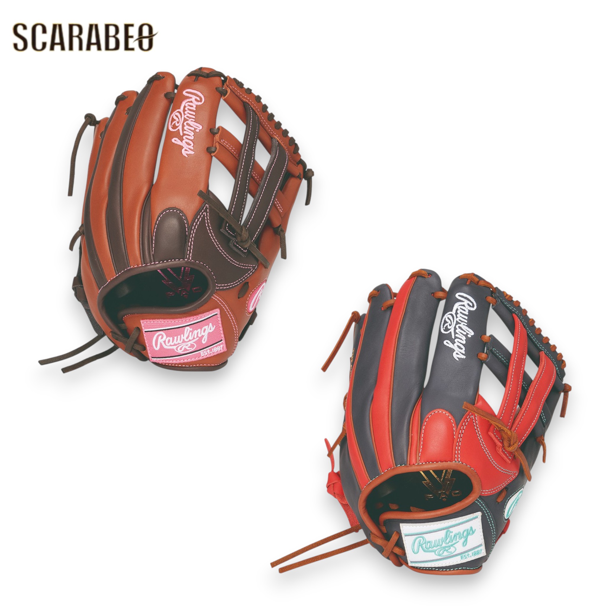 ローリングス ソフトボール 地球儀 HOH DP COLORS オールラウンド用 大きさ11.75 うしろ帯用 レディース填まる Rawlings gs6hds65