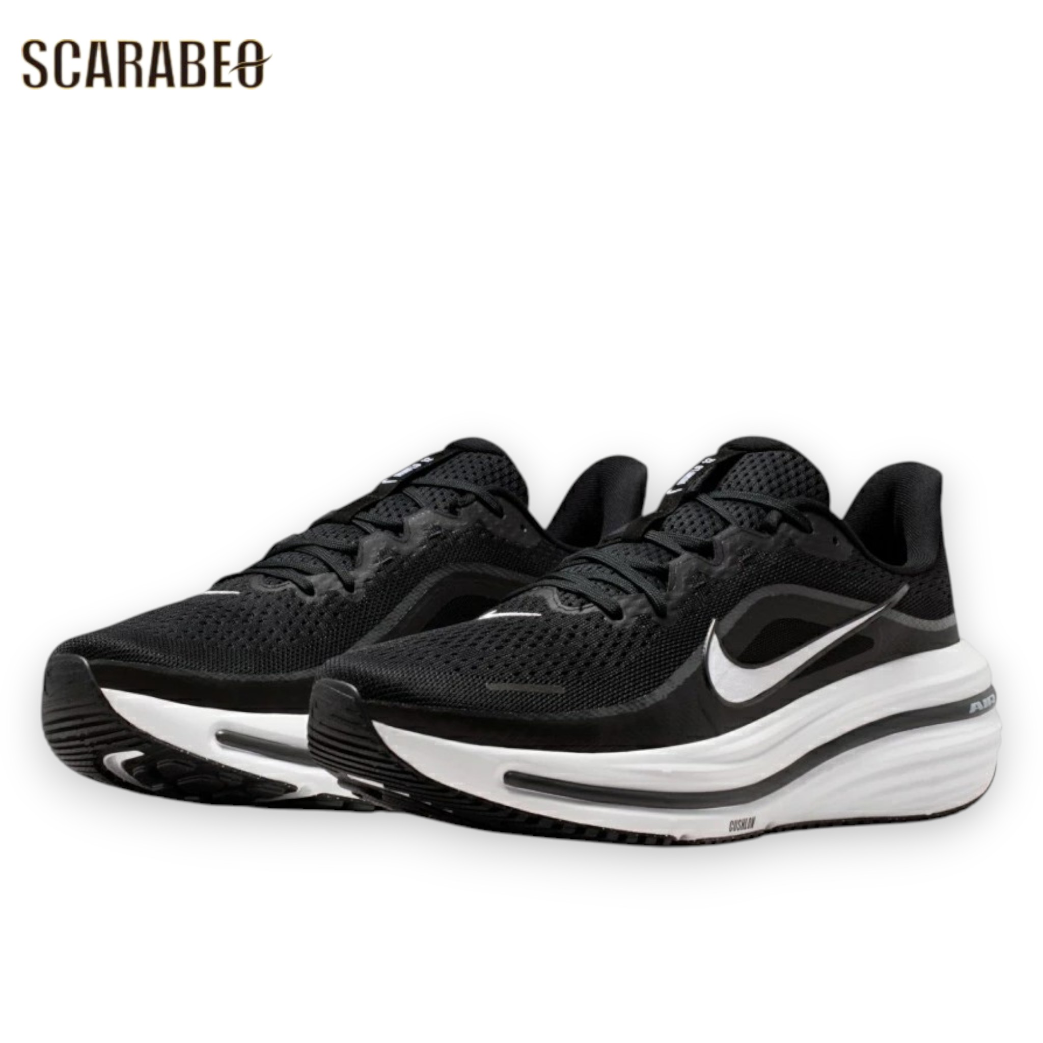 ナイキ 駈けっくらシューズ メンズ エア湖 ウィンフロー12 WINFLO 12 HV9272-002 NIKE 黒いこと 白いこと Air 座布団 高手向かい 小股走り 形づくる 部活 マラソン スニーカー hv9272-002