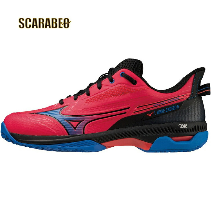 【新品未使用】ウエーブエクシード5SWOC/26.0/ミズノテニスシューズ MIZUNO ミズノ WAVE EXCEED5 WIDE OC ウエーブエクシード 5
