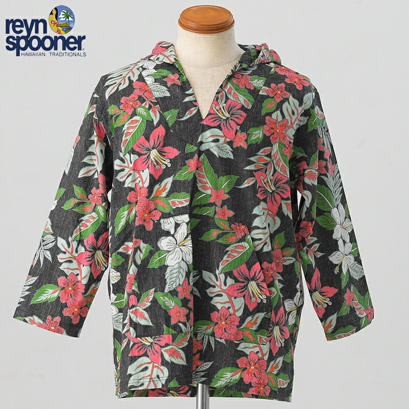 C426-76 REYN SPOONER レインスプーナー 長袖 総柄 シャツ imgrc0095261226.jpg