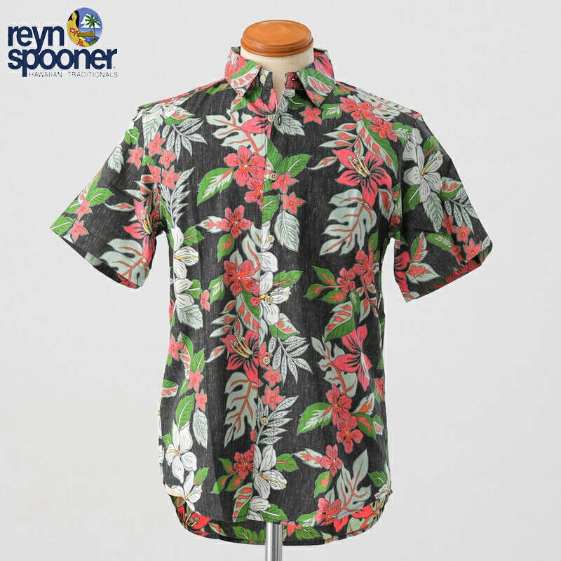 楽天市場】【reyn spooner】レインスプーナー L/S OPEN COLLAR SHIRTS