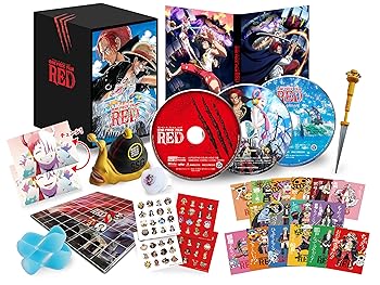 【中古】ONE PIECE FILM REDデラックス・リミテッド・エディション（初回生産限定）[4K ULTRA HD Blu-ray］+ [Blu-ray]