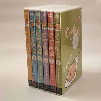 【中古】ぐでたま DVD 6巻セット OED-10284-10285-10286-10360-10361-10362｜スカーレット2021