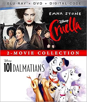 【中古】Cruella / 101 Dalmatians (Animated): 2-Movie Collection [Blu-ray]