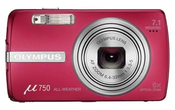 【中古】［非常に良い］OLYMPUS デジタルカメラ μ750 サンセットレッド μ-750 RED｜スカーレット2021