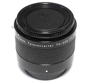 【中古】Nikon テレコンバーター 2x TC-200|スカーレット2021