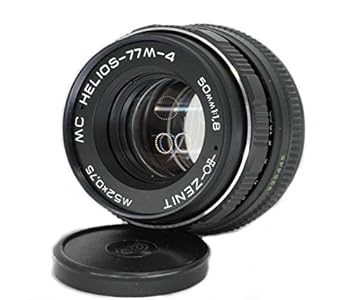 【中古】［人並み外れたに好いたらしい］Helios 77 M - 4 50 粍 f1.8ロシアヴィンテージレンズfor Canon EOS