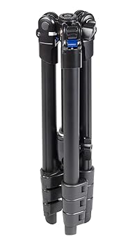 【中古】［非常に良い］SLIK 三脚 エアリー S100 4段 レバーロック式 20mmパイプ径 自由雲台 クイックシュー式 107072
