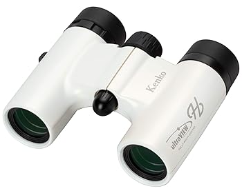 【中古】Kenko 双眼鏡 コンサート用 ウルトラビューH 6×21DH FMC ダハプリズム式 6倍 21口径 コンパクト フルマルチコーティング ホワイト