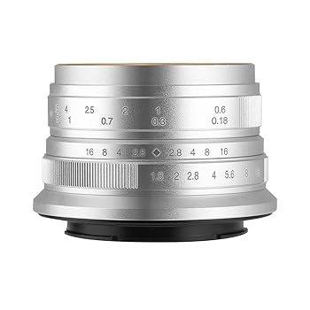 【中古】［非常に良い］七工匠 7artisans 25ES 25mm F1.8 Eマウント ソニーE APS-C シルバー レンズ