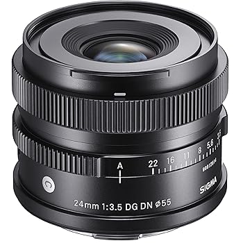 【中古】シグマ(Sigma) レンズ 24mm F3.5 DG DN Lマウント 単焦点 広角 フルサイズ ミラーレス用 Contemporary