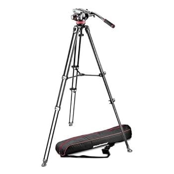 【中古】Manfrotto MVK502AM-1 ビデオキット ツイン3段アルミ MSタイプ