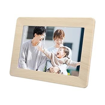 【中古】［人並み外れたに好いたらしい］グリーンハウス 10.1型ワイドデジタルフォトフレーム スマホのすがた絵を送れる 無線電話ローカルエリアネットワーク相応う タッチパネル 白いことオーク材 GH-WDF10A-WO デジタルフォトフレーム-カメラ・ビデオカメラ・光学機器-TV・オーディオ・カメラ