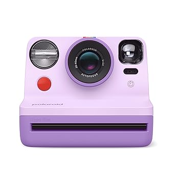 【中古】［非常に良い］Polaroid Now 第2世代 Iタイプ インスタントフィルムカメラ - パープル (9149)