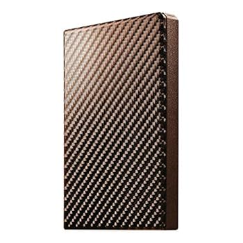 【中古】I-O DATA USB 3.1 Gen 1対応ポータブルハードディスク「高速カクうす」ブリックブラウン 2TB HDPT-UTS2BR｜スカーレット2021