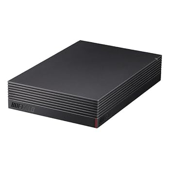 【中古】バッファロー 6TB 外付けHDD HD-NRLD6.0U3-BA