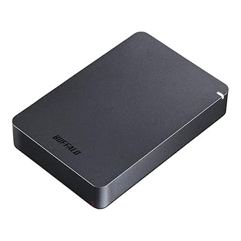 【中古】バッファロー BUFFALO USB3.1(Gen.1)対応 耐衝撃ポータブルHDD 5TB ブラック HD-PGF5.0U3-GBKA