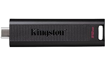 【中古】Kingston USB DT MAX 512GB Type C 3.2 Gen 2 読み取り:1,000MB/秒 書き込み:900MB/秒 (DTMAX/512GBCR)