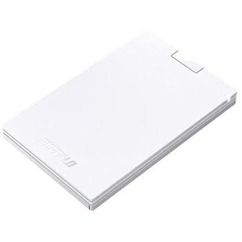 【中古】SSD-PG2.0U3-WC(ホワイト) USB 3.2(Gen 1)対応 ポータブルSSD 2TB