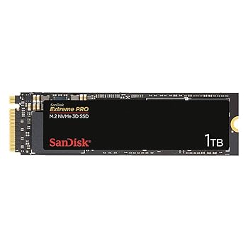 【中古】SanDisk サンディスク 内蔵SSD M.2-2280 / Extreme Pro 1結核症 / PCIe Gen3 NVMe / 製造会社5年引き請ける/ SDSSDXPM2-1T00-G25