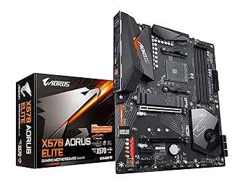 【中古】GIGABYTE X570 AORUS ELITE ATX マザーボード [AMD X570チップセット搭載] MB4789