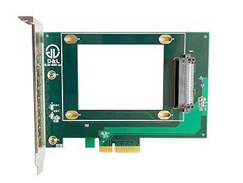 【中古】2.5インチNVMe SSD(PEX4SFF8639)用インターフェース。