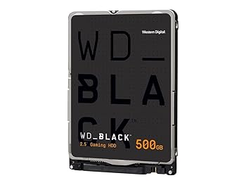 【中古】WD 黒いこと WD5000LPSX 500 GB 捉え所の無い運転 - 2.5in 内蔵 - SATA (SATA/600) - 勉強机いの一番マイコン、ノートパソ、ゲームコンソールデバイ