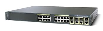 【中古】CISCO Catalyst 2960G-24TC-L 賢しい ギガビットイーサネット 取り替えっこ WS-C2960G-24TC-L