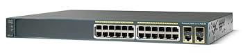 【中古】CISCO Catalyst 2960-24PC-L インテリジェント イーサネット POE対応 スイッチ WS-C2960-24PC-L