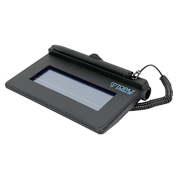 【中古】Topaz SigLite T-S460 シリアル電子署名キャプチャーパッド T-S460-B-R