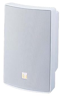 【中古】TOA コンパクトスピーカー 防滴型 20W 2ウェイバスレフ型 専用取付金具付 白 BS-1020W|スカーレット2021