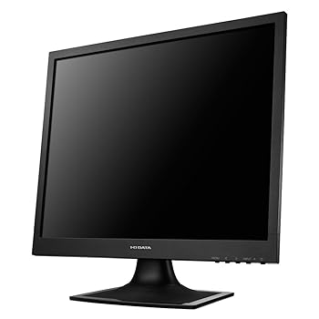 【中古】I-O DATA 青みともし火落ちこむ役立つこと付き添い人 LEDうしろ側ともし火やとい入れる 19型真四角液晶 黒いこと LCD-AD191SEB
