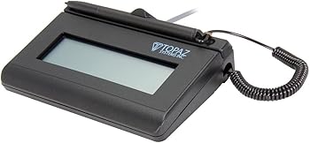 【中古】Topaz T-LBK460-BSB-R SigLite LCD 1x5 Signature Capture Pad by Topaz
