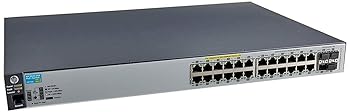 【中古】HP J9773A E 2530-24G-PoE+ 取り替えっこ - 取り替えっこ - マネージド - 24 x 10/100/1000 (PoE+) + 4 x ギガビット SFP - 事務机とっ始め、ラックマウン