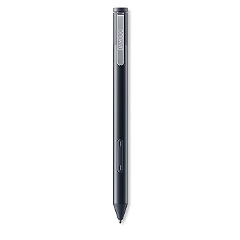 【中古】ワコム スタイラスペン Bamboo Ink 筆圧対応(最大限度4096気泡管水準器) WacomAESデバイス相応う Surface Pro 3/4相応う 書き込みインプットデバイス 単6蓄電池 黒いこと CS