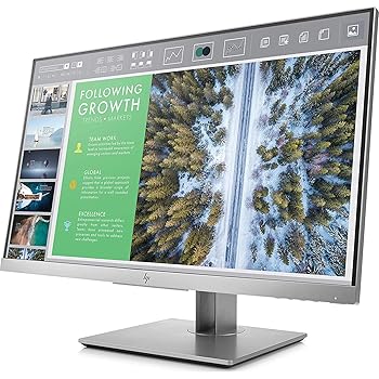 【中古】HP EliteDisplay E243 23.8-Inch Screen LED-Lit Monitor Silver (1FH47AA#ABA)