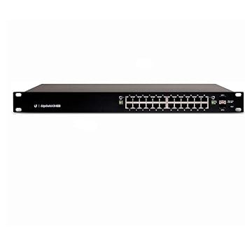 【中古】Ubiquiti EdgeSwitch ES24-500W 24 port Gigabit, 500W, Managed PoE
