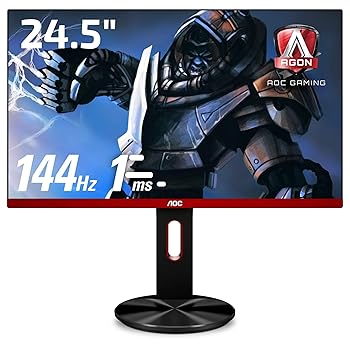 【中古】AOC ゲーミング モニター AGON G2590PX/11 (24.5インチ/144Hz/1ms/TNパネル/HDMI&times;2 DP&times;1)｜スカーレット2021