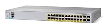 【中古】Cisco Systems Catalyst 2960-L 取り替えっこ 24界面 PoE+界面 WS-C2960L-24なおなお書き-JP