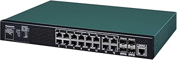 【中古】パナソニックLSサイバー空間ワークス PN261293 16界面 PoE給電スイッチングこしき GA-ML12TPoE +