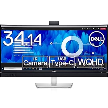 楽天市場】【中古】Dell S3423DWC 34インチ 曲面 USB-Cモニター