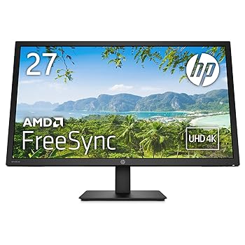 【中古】HP モニター V28 4K 27.9インチ ディスプレイ 非光沢 TNパネル （型番：8WH59AA-AAAA）