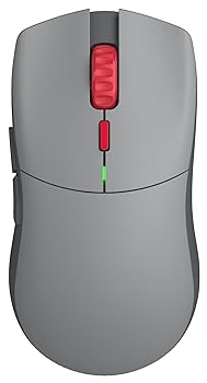 【中古】Glorious Series One PRO Wireless - Centauri (Grey/Red) - 超軽さ・高耐久・高性能 ゲーミングマウス GLO-MS-P1W-CT-FORGE MS625