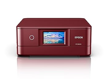 【中古】エプソン プリンター A4インクジェット複合機 カラリオ EP-886AR レッド(赤)