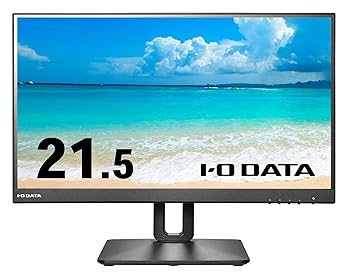 【中古】LCD-D221SV-FX(ﾌﾞﾗｯｸ) 100Hz対応&ﾌﾘｰｽﾀｲｽｽﾀﾝﾄﾞ21.5型 ワイド